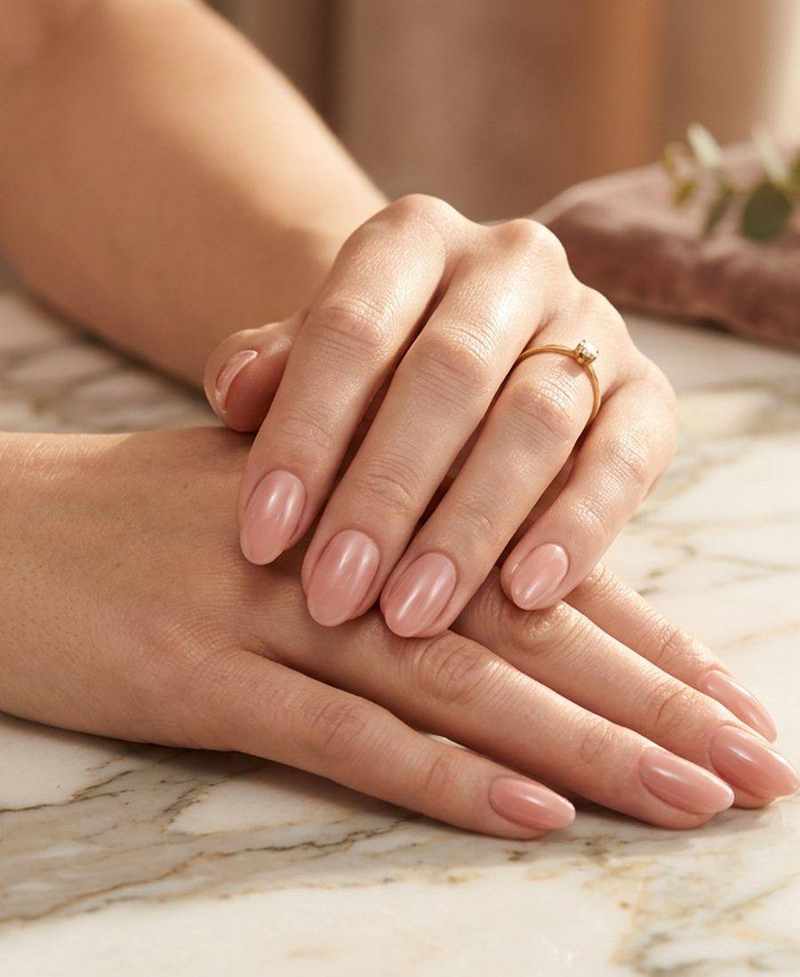 ناخن فرنچ آمبره